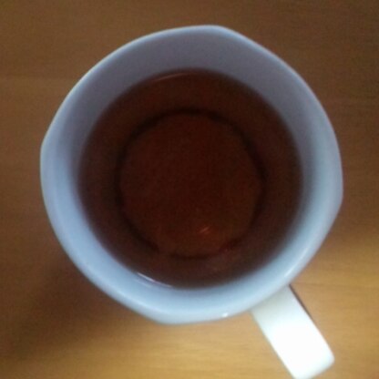 生姜汁を入れて作りました♪
今日は寒かったので生姜ほうじ茶を美味しく飲んで温まりました♪
ご馳走様でした～